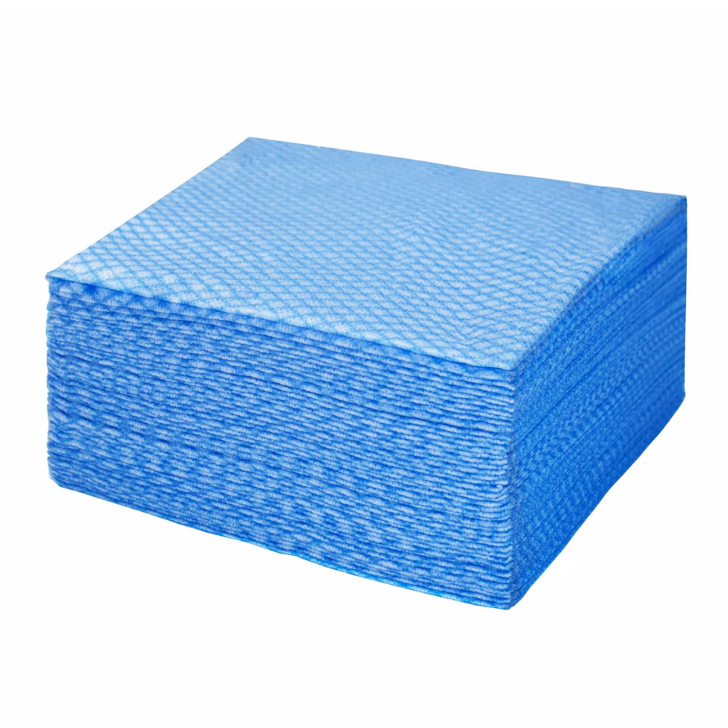 Handi Wipes Reusable Cloths Disposable Cleaning Towels Dry Kitchen Wipes Reusable Dish Towel Washcloths Dry Fast Multi-Purpose Heavy Duty Towels, Thick and Absorbnet 40 Count/Pack, Blue