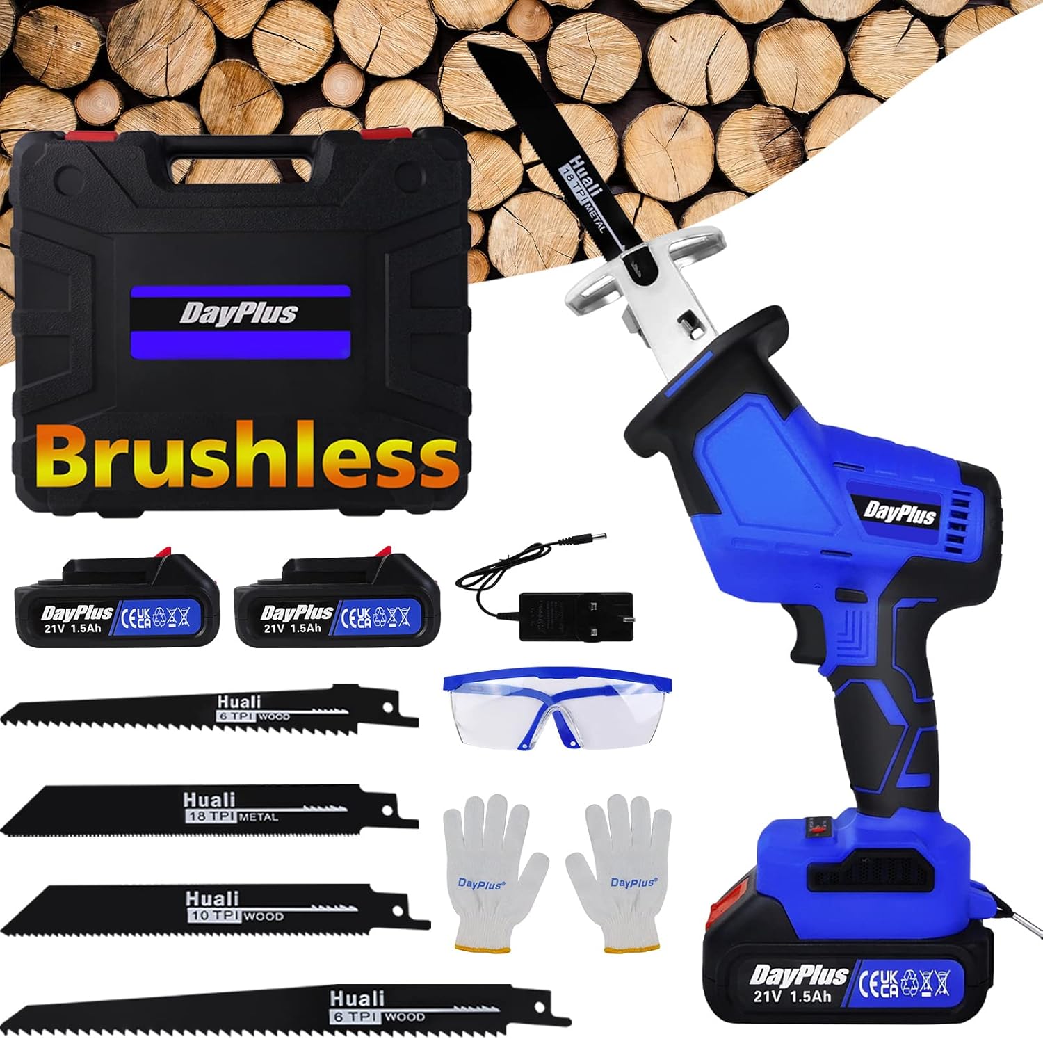 Reciprocating Saw, Brushless Reciprocating Saw w/ToolFree Blade Change