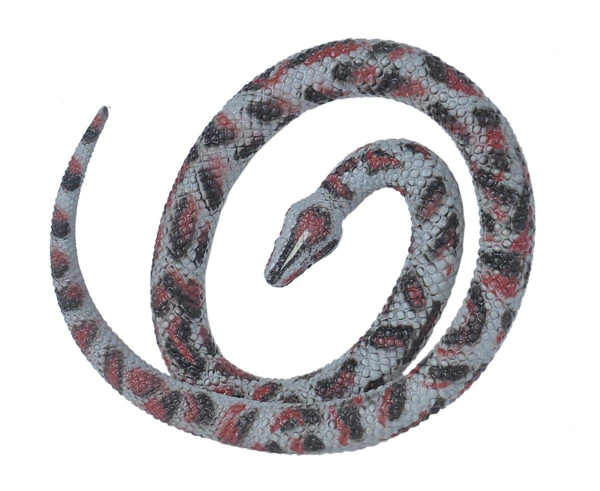 Wild Republic 53114 Python Rock Rubber Snake, Brown/Beige, 66 cm: Buy ...
