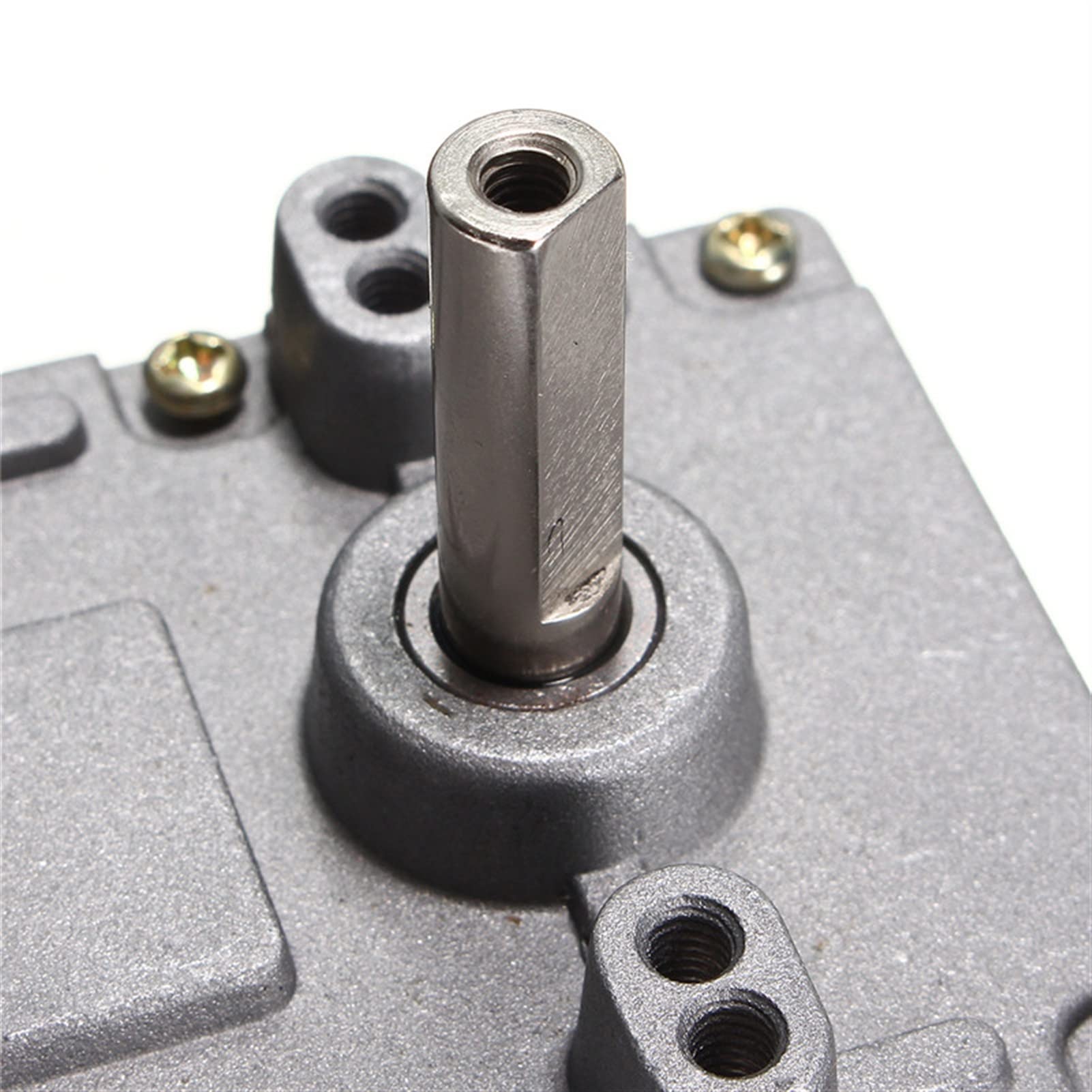 1 2V 24V Reductor de motor de engranaje sin gusano 90 Rpm dc Alto par de torsión motor eléctrico engranaje de metal auto bloqueo for equipos de automatización
