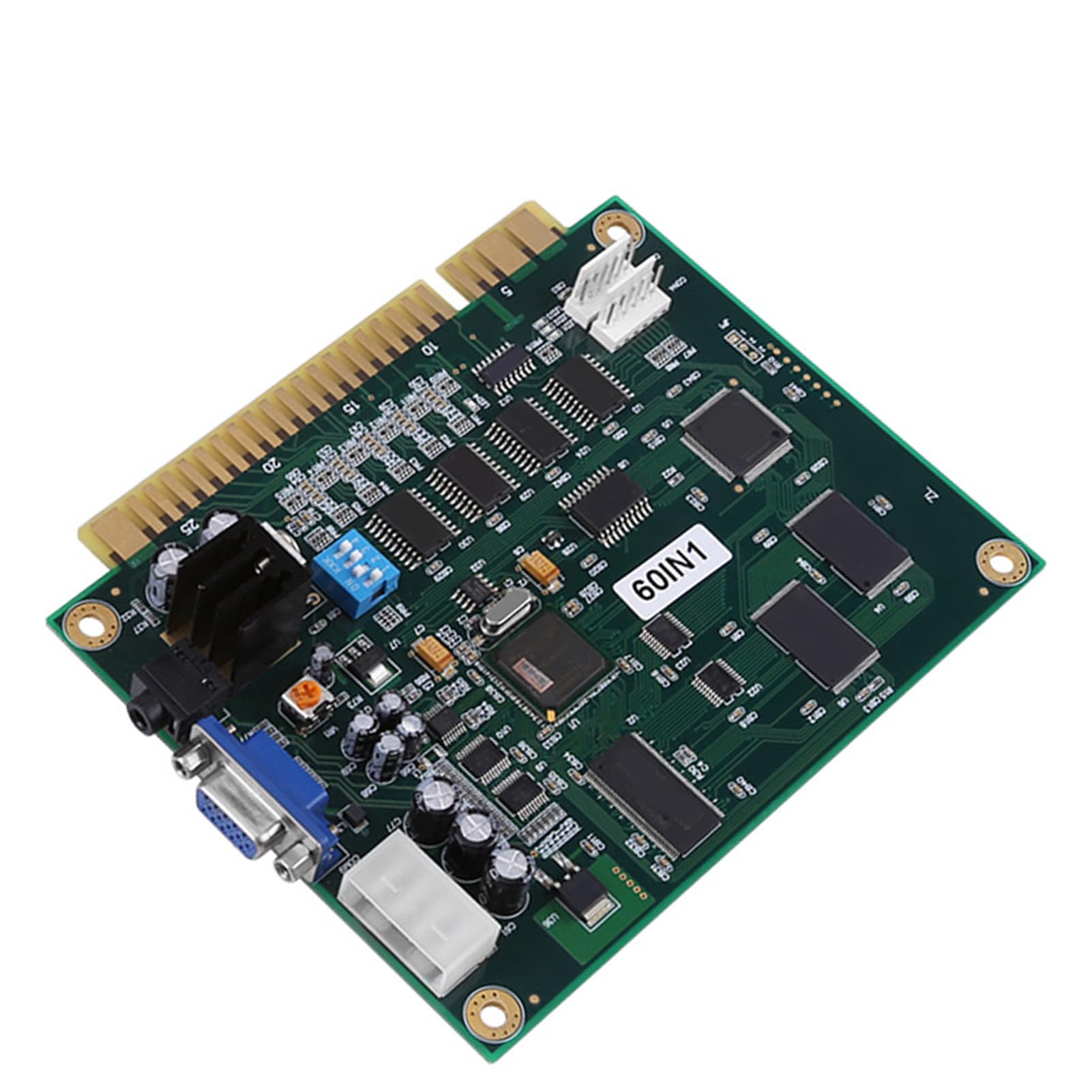 aqxreight Klasyczna Płytka Drukowana Multicade 60 w 1 z Wyjściem CGA VGA Uniwersalne Złącze do Automatu do Gier Arkadowych Pionowe Szafki Koktajlowe
