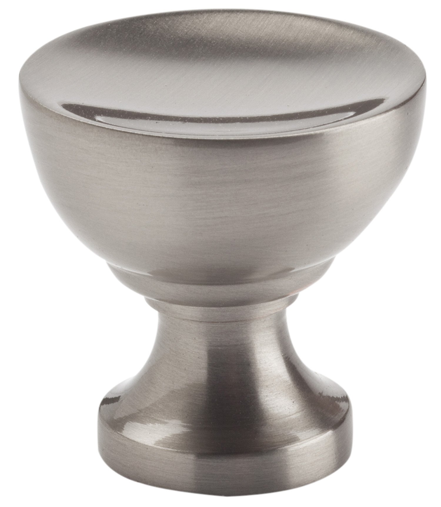 Atlas Homewares 328-BRN Shelley Collection 1.18-Inch DAP Round Knob, Brushed Nickel