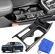 [Glossy Glossy] Exclusive Design for New Vezel RV3 RV4 RV5 RV6 Drink Cup Holder Panel Cover Interior Custom Adhesive Tape Stain Prevention [Microfiber Towel Included]