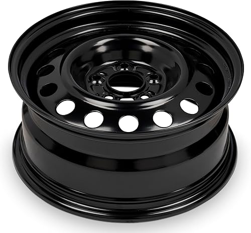 Miniatura 10 de Para Nissan Rouge 17-20 Rogue Sport 17-20 Qashaqi 08-15 Llanta de acero negro de 16 pulgadas, repuesto directo de equipo original, rueda de