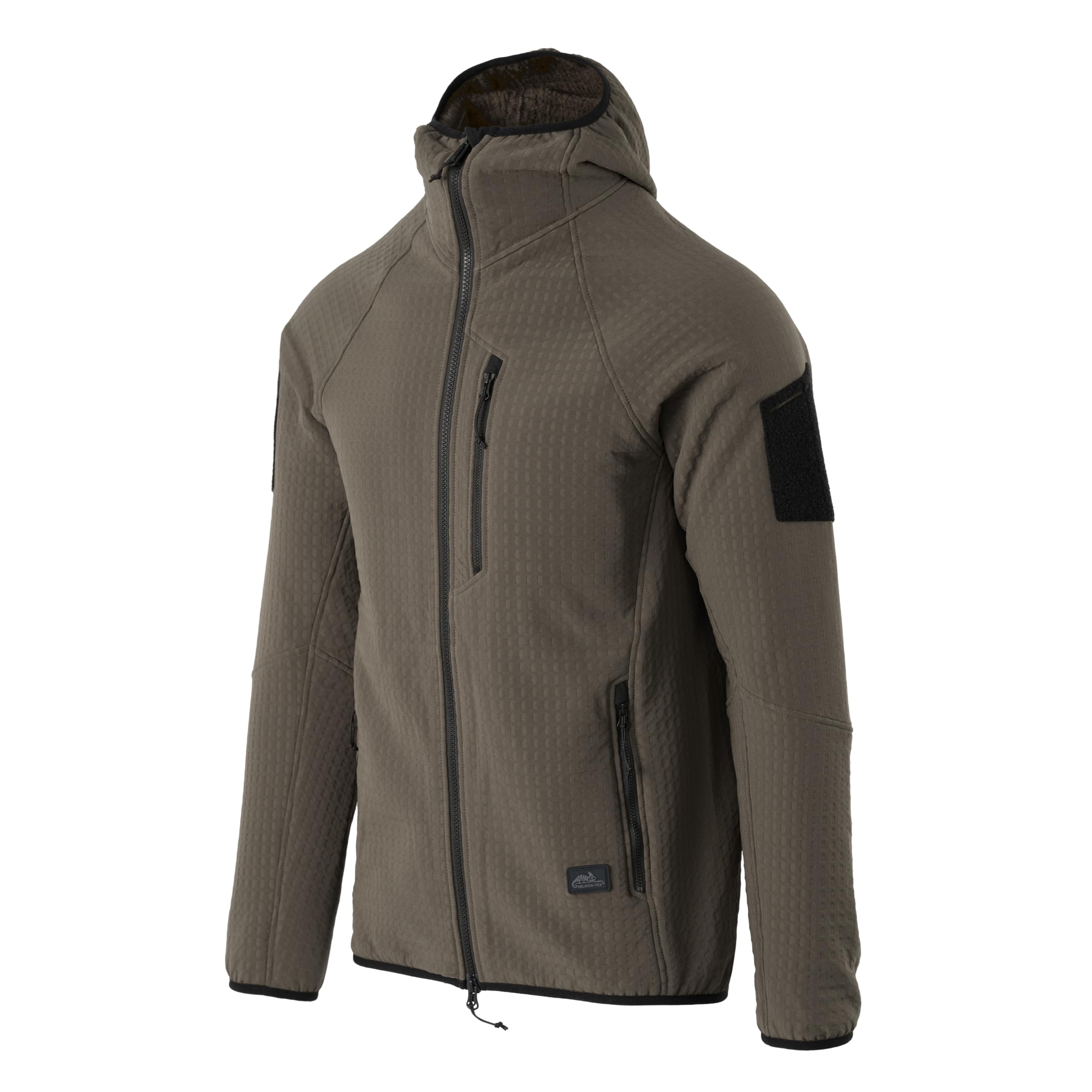 Helikon-Tex Patriot PRO Męska kurtka polarowa – kurtka outdoorowa Stormfleece – 256 g/m² ultralekka – kaptur – 5 kieszeni – zamek błyskawiczny YKK