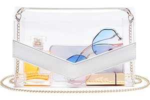 Vorspack Clear White Purse: Stadium Approved, Stylish and Practical