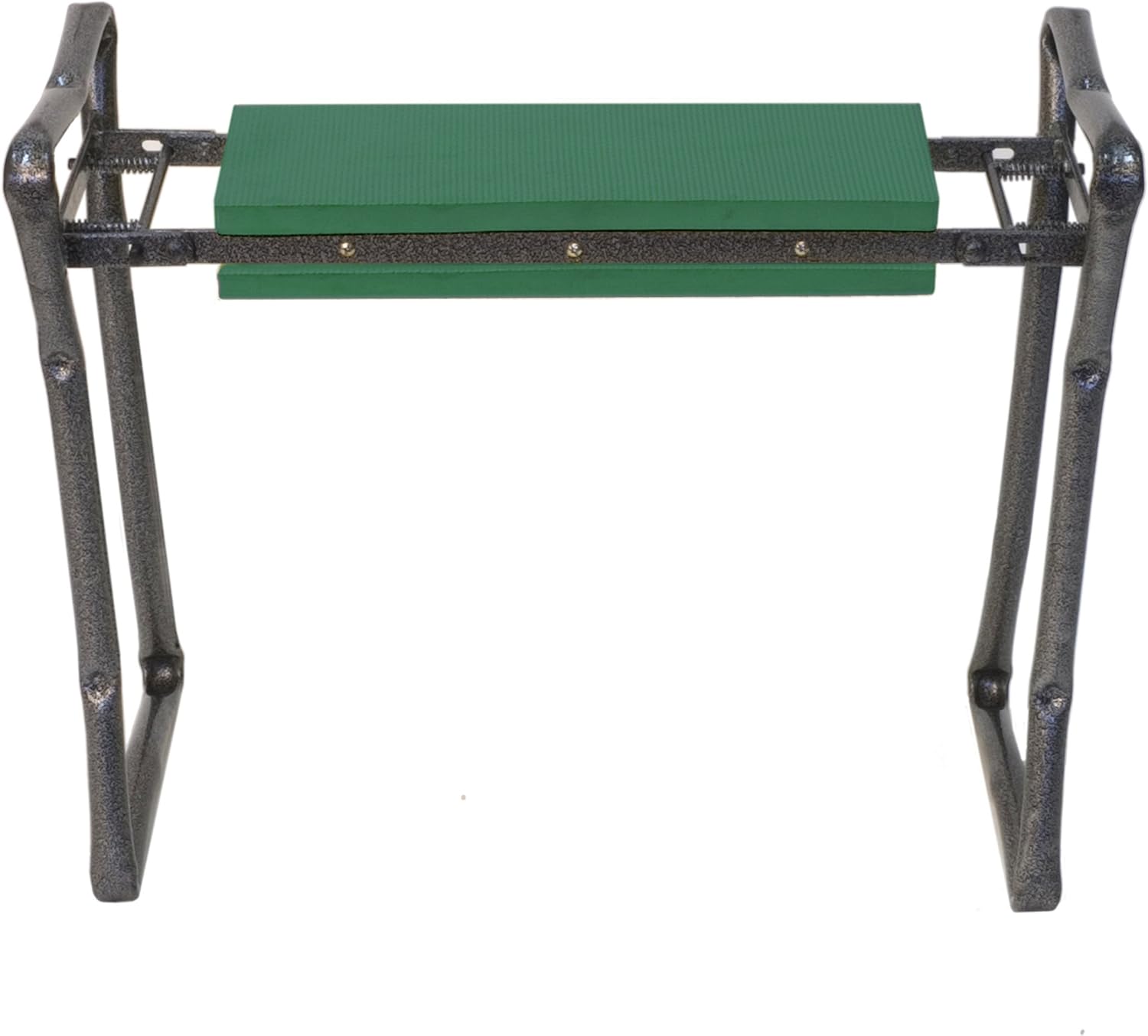 Yard Butler Portable Lightweight Garden Kneeler/Seat Combination Kneeling Pad and Outdoor Stool with Easy Up Handles Prevents Back Strain for All-Day Gardening - IGKS-2,Black