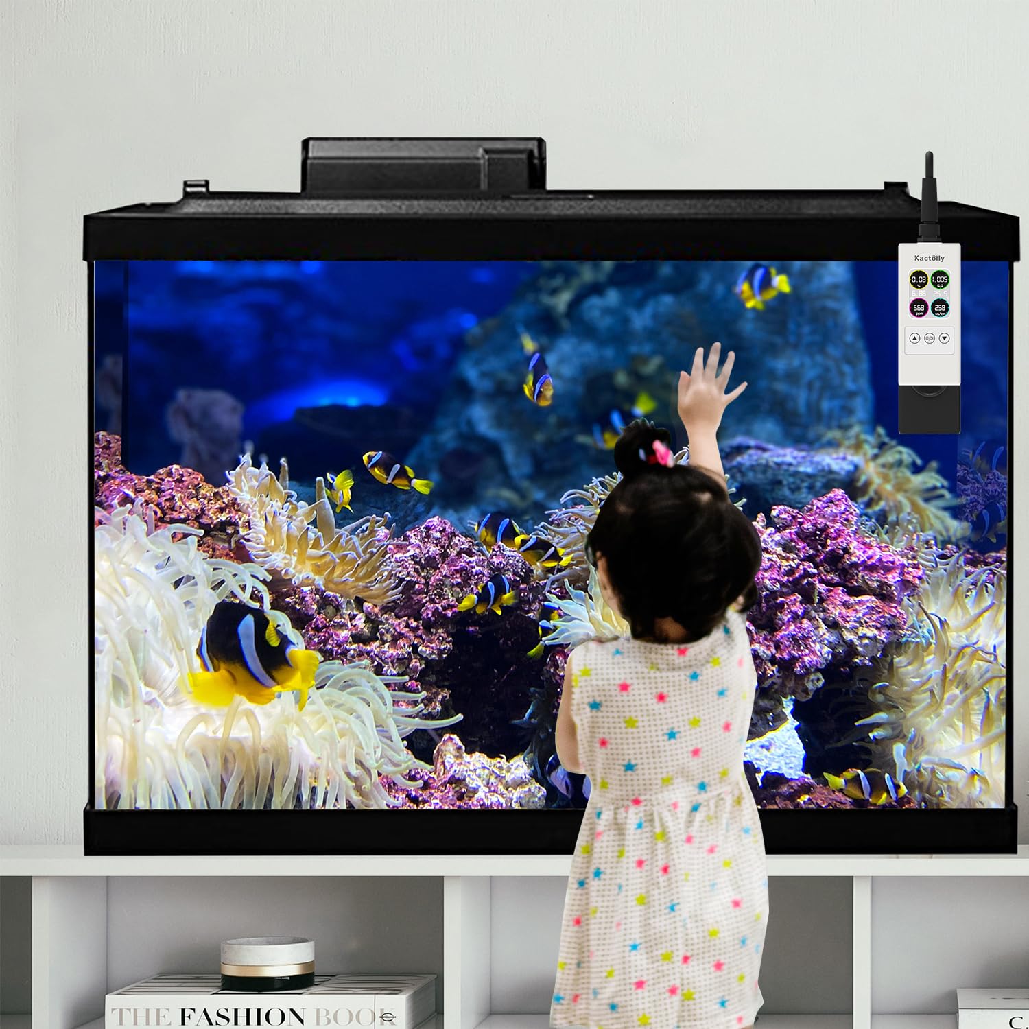 Snapklik.com : Kactoily 6 In 1 Professional Fish Tank Water Quality Tester