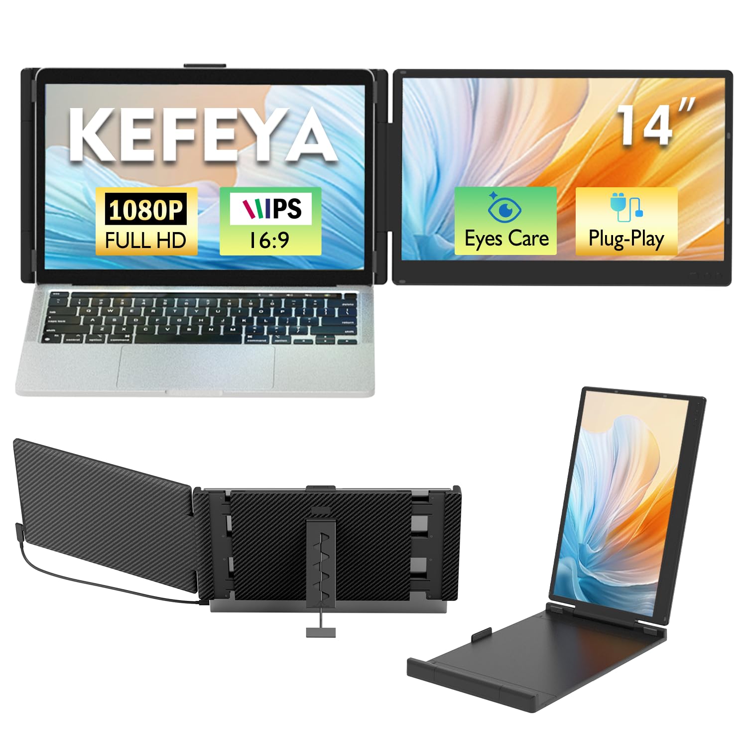 Amazon.com: KEFEYA Laptop Screen Extender, 14
