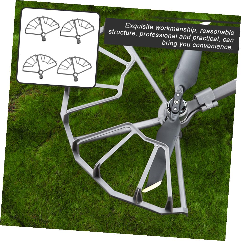 Vaguelly 4 Piezas Protector de Hélices para Drones Zoom Cubiertas de Protección Colisión Instalación y Desmontaje Accesorios de Dron Esenciales