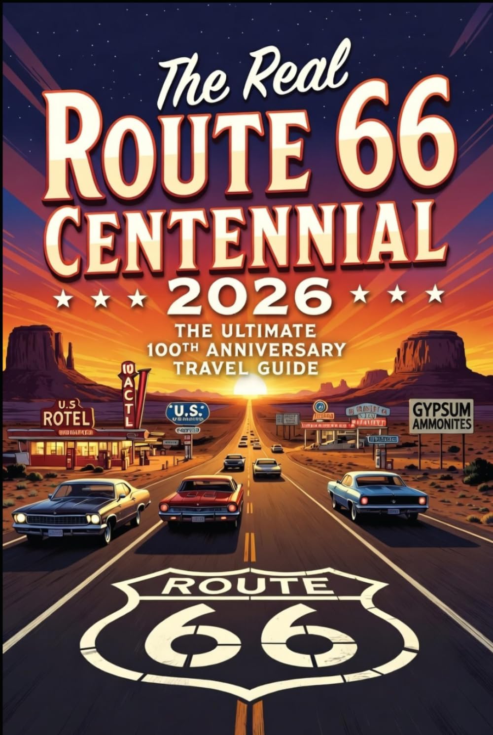 The Real Route 66 Centennial 2026: The Ultimate 100th Anniversary Travel Guide: Discover the Best of the Mother Road’s Restored Neon, Vintage Motels, ... for the 100th Anniversary Celebration
