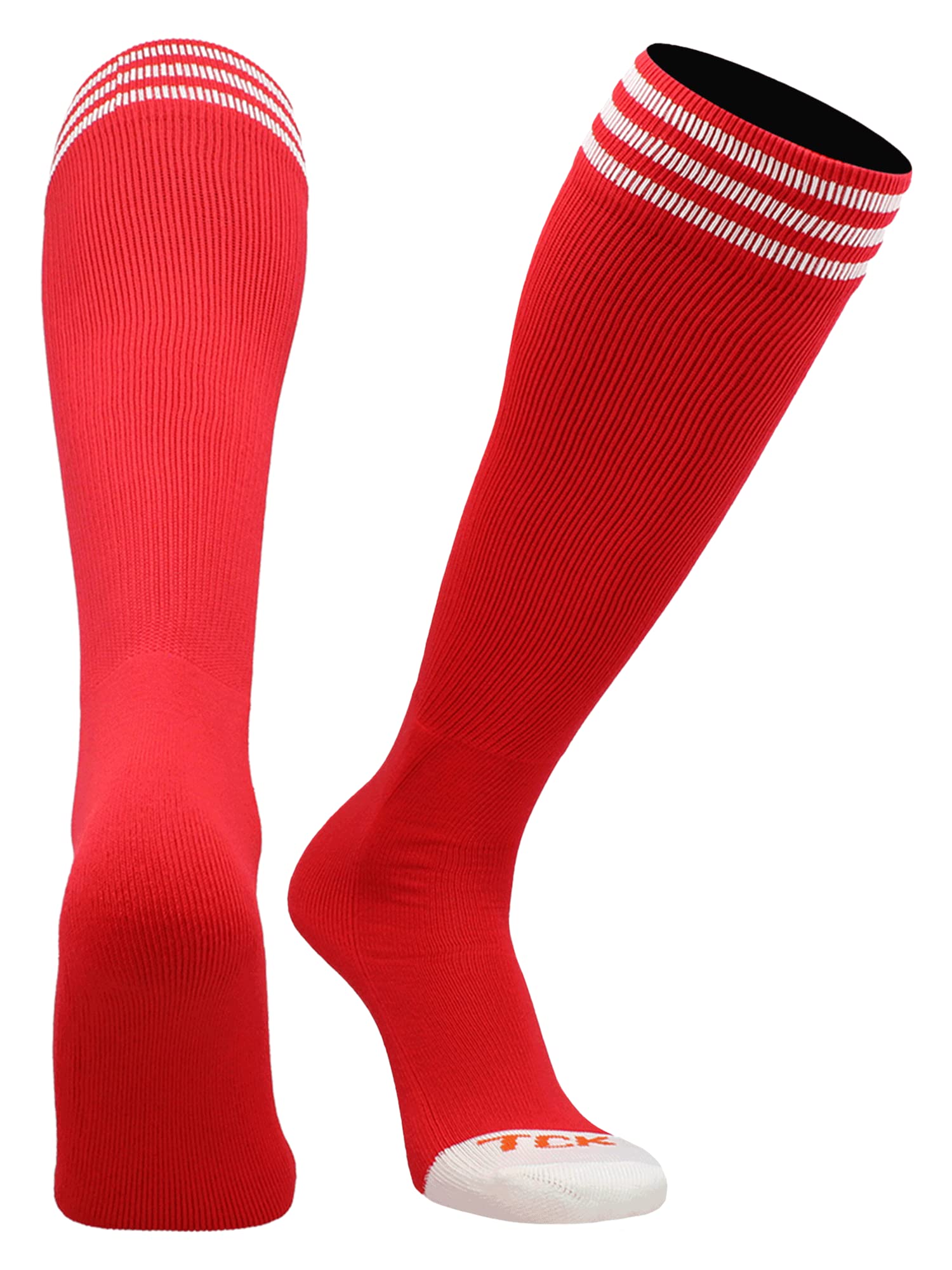 TCK Striped Athletic Tube Socks - Youth &amp; Adult Team Sports