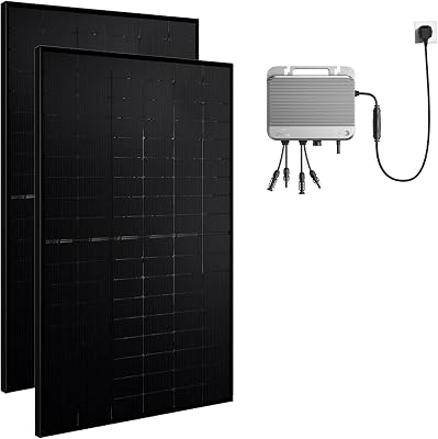 Zendure SolarFlow 800 Balkonkraftwerk-Set | 2× 450 Wp Module | 800W Hybrid-Wechselrichter