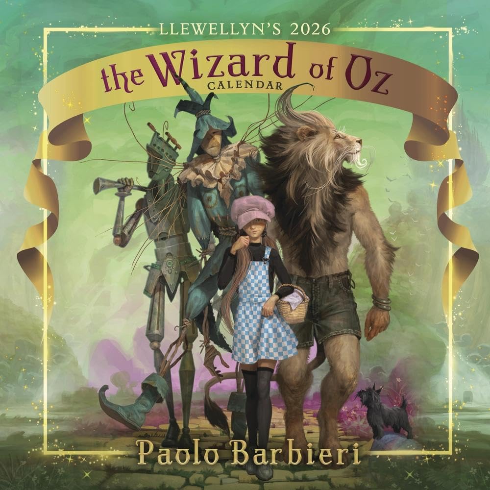 Llewellyn's 2026 Wizard of Oz Calendar (Llewellyn's 2026 Calendars, Almanacs & Datebooks)