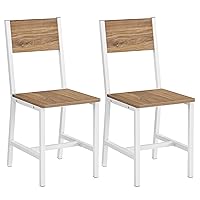 VASAGLE Sedie da Pranzo, Set di 2 Sedie da Cucina