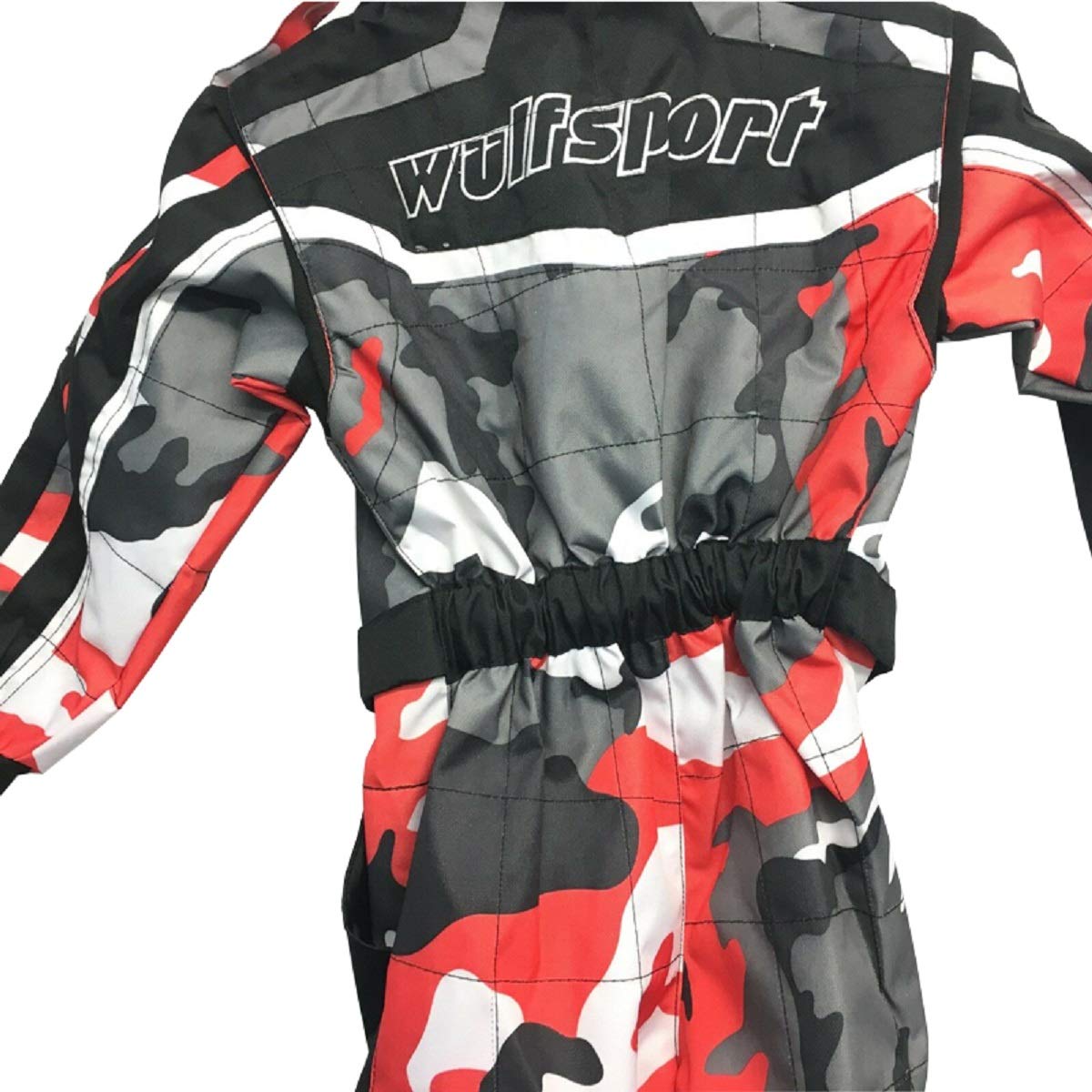 Wulfsport Motorradanzug für Kinder, 1 Stück, Camouflage, Rot, MX MTB ATV Pit Mini Bike Wear