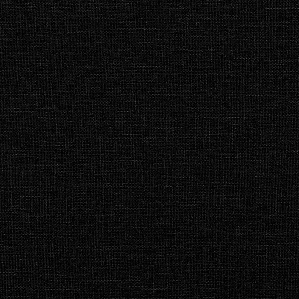 Cojín de respaldo negro 100 x 19 x 50 cm, funda de tela con cremallera, moderno cojín de apoyo para la espalda para cama, sofá, silla de oficina y salón