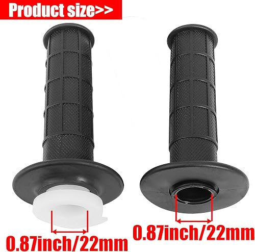 Miniatura 3 de Barra de mango de 78 pulgadas, 0.866 in, tubo de acelerador, compatible con Pit Dirt Pocket Super Mini Bike Chopper Scooter ATV Quad Buggy Moped GY6