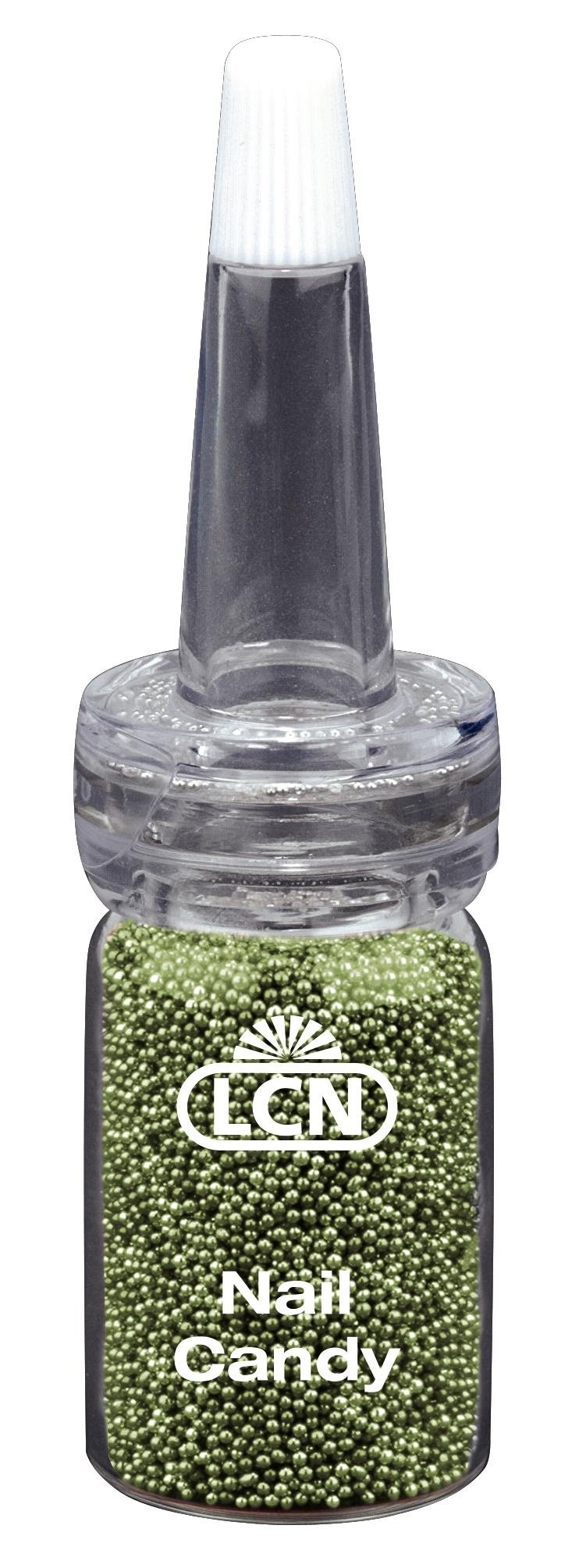 LCN Nail Candy Green 8 Micro Beads For Nail Designs 5ml