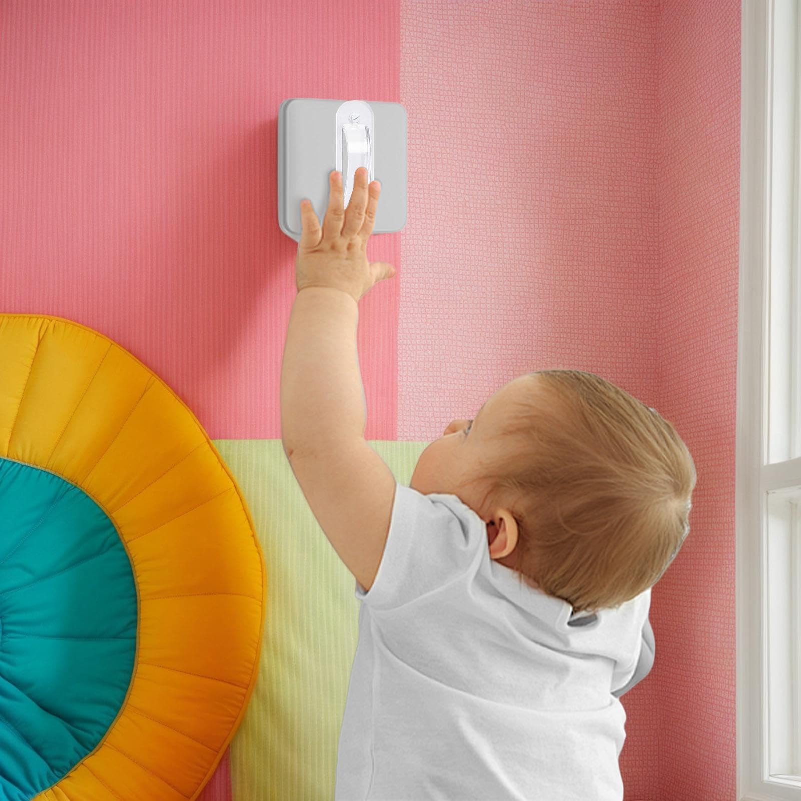 Protezione per interruttore della luce di sicurezza per bambini - Protezione per pulsante di attivazione/disattivazione della luce, copertura per interruttore della luce a prova di bambino | Durevole