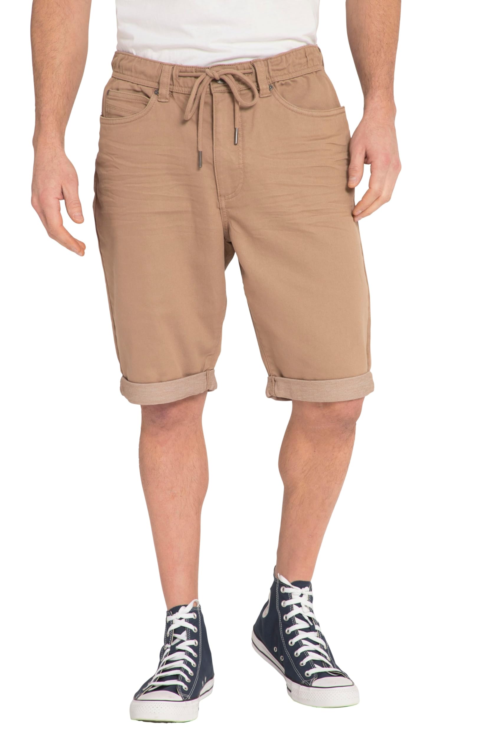 JP 1880 Herren große Größen Übergrößen Menswear L-8XL Bermuda, FLEXNAMIC®, 5-Pocket, Elastikbund 814108
