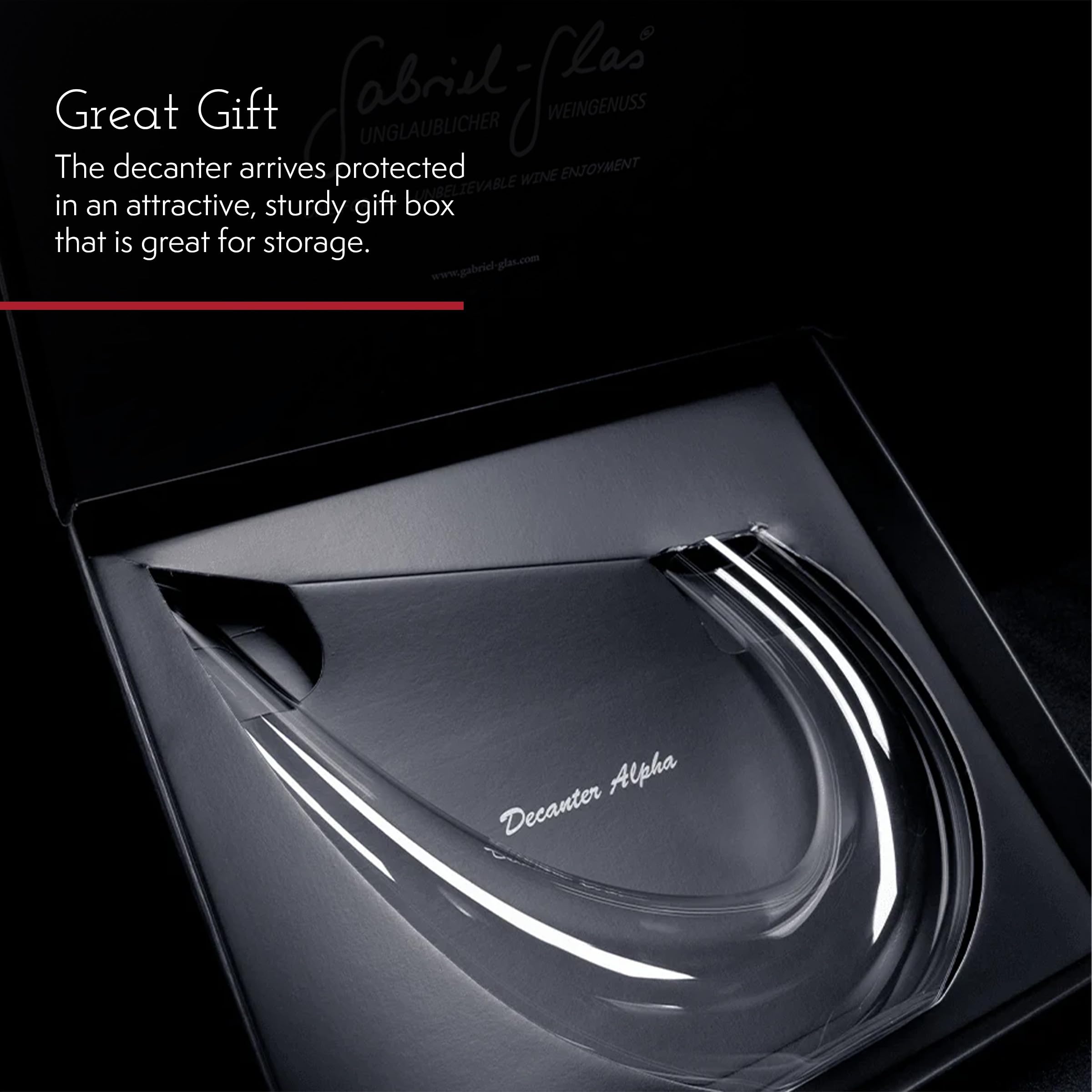 Gabriel Glas Alpha Decanter Nano