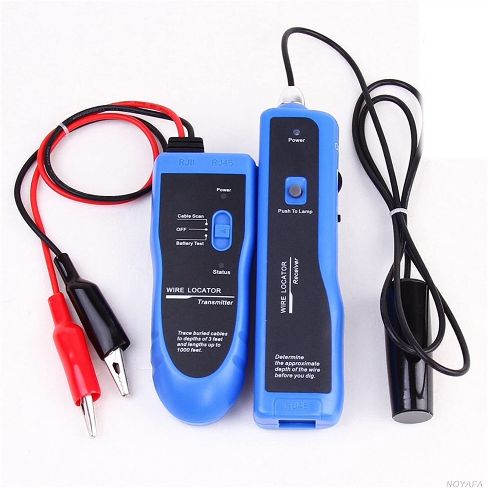 Detector de pared, Localizador de alambre Línea telefónica Finder subterráneo MERRADO TUBO EN PARED Cable Invisual Cable Tracker
