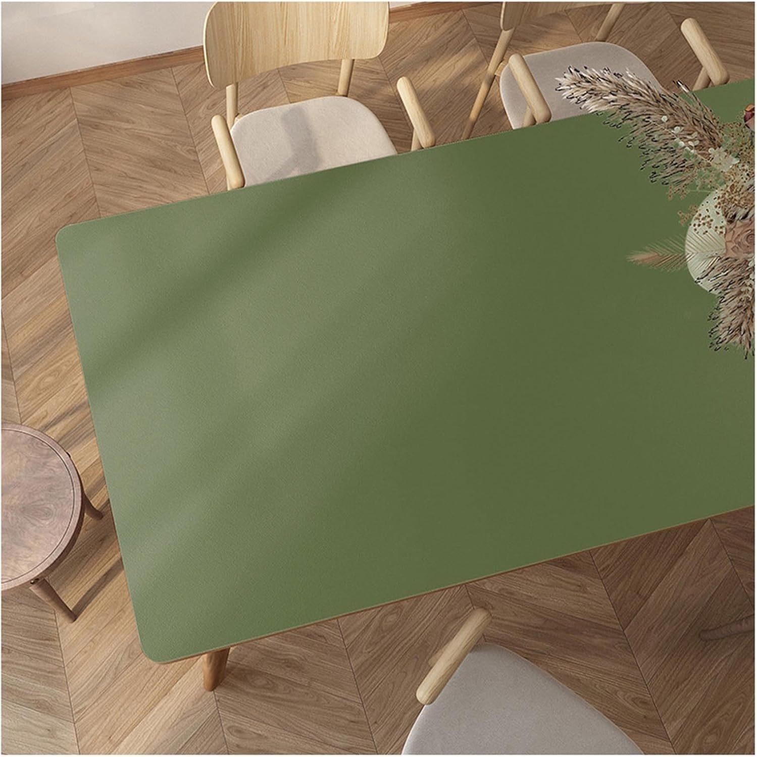Nappe en cuir PU de qualité supérieure, tapis de protection rectangulaire et lavable