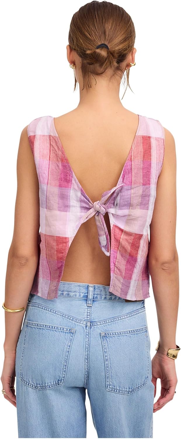 Madewell Womens Odin Top - Linen - Image 3