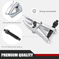 Vista 3 de ATPEAM Separador universal de rótulas Herramienta de extracción resistente para separar brazos, barras de acoplamiento y rótulas en automóviles