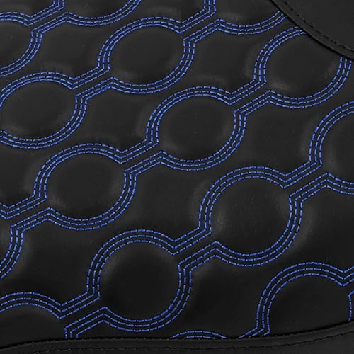 Miniatura 3 de TCT-MOTORPARTS Asiento de pasajero para conductor Suzuki Hayabusa GSX1300R 2008-2020 (negro + azul)