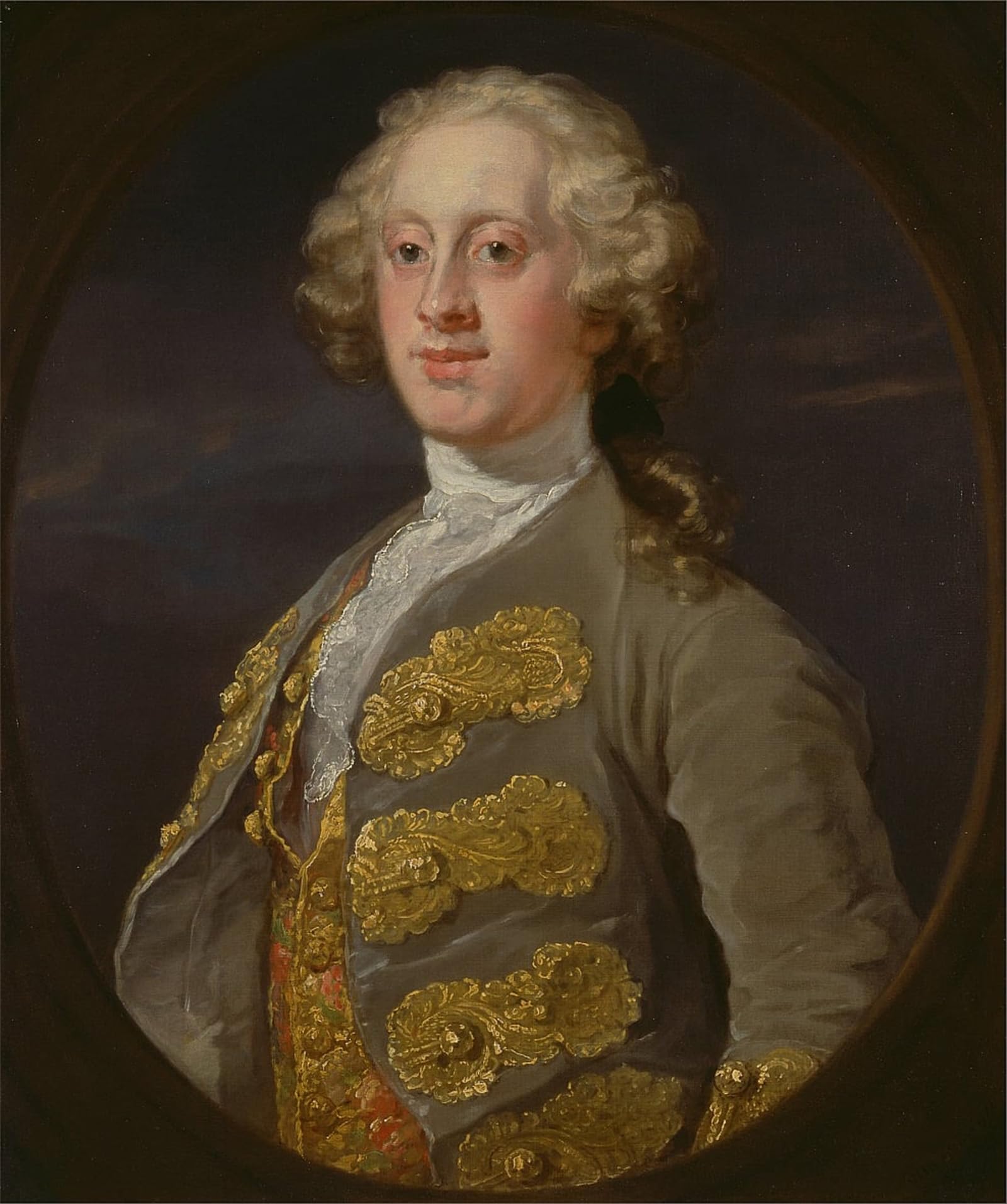 Poster Graffiti William Hogarth décor mural chic pour grand salon