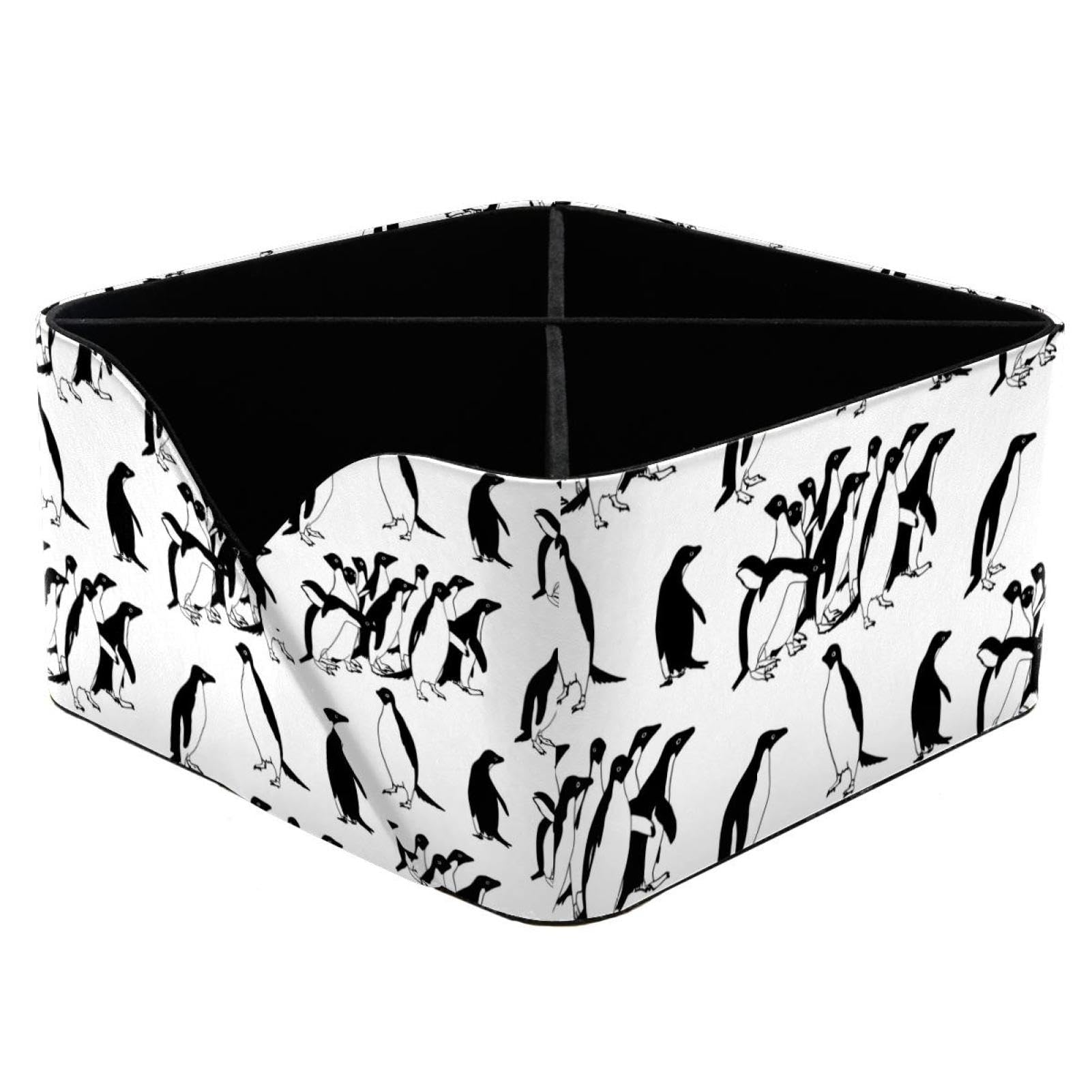 Fournitures de bureau pingouin avec 4 compartiments pour éliminer le désordre