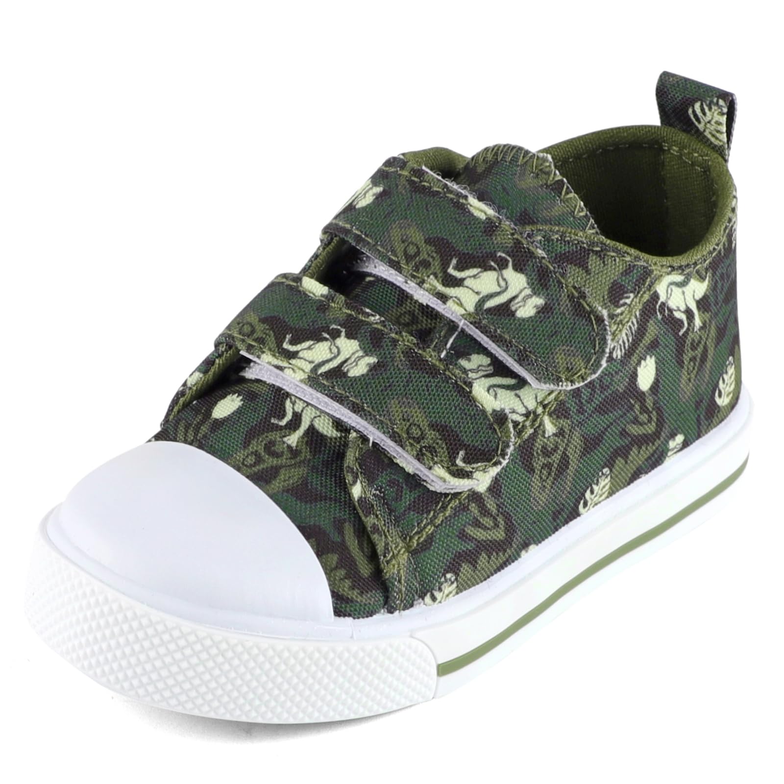 KAKU NANU Toddler Sneakers for Boys and Girls, Cute Cartoon Kids Soft Walking Shoes with Dual Hook and Loop