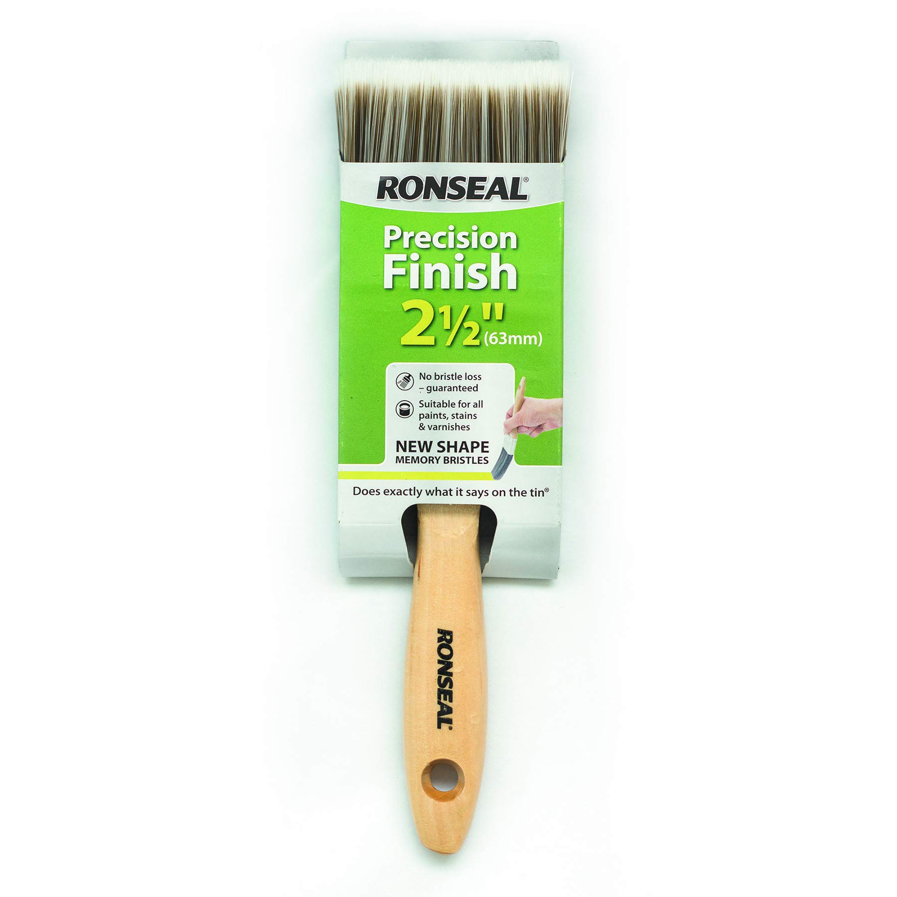 Ronseal Multicolor Precision Finish Brush 2.5 Inch