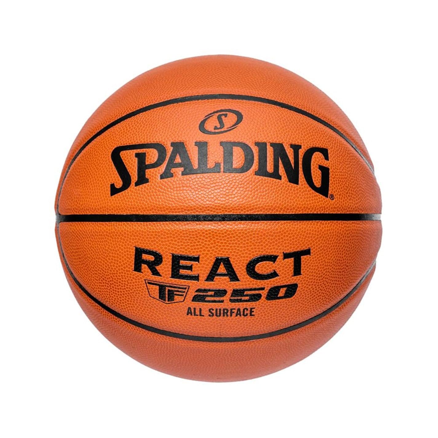 Spalding – TF-250 - Basketball ball - Size 6 - Basketball - Certified ball – High durability - Indoor and Outdoor - Anti-slip - Excellent grip