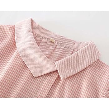 Amazon | [Foxace] パジャマ レディース ダブルガーゼ 綿100