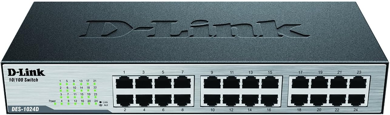 D-Link Business DES-1024D Switch 24-Port 10/100MBPS DKTP