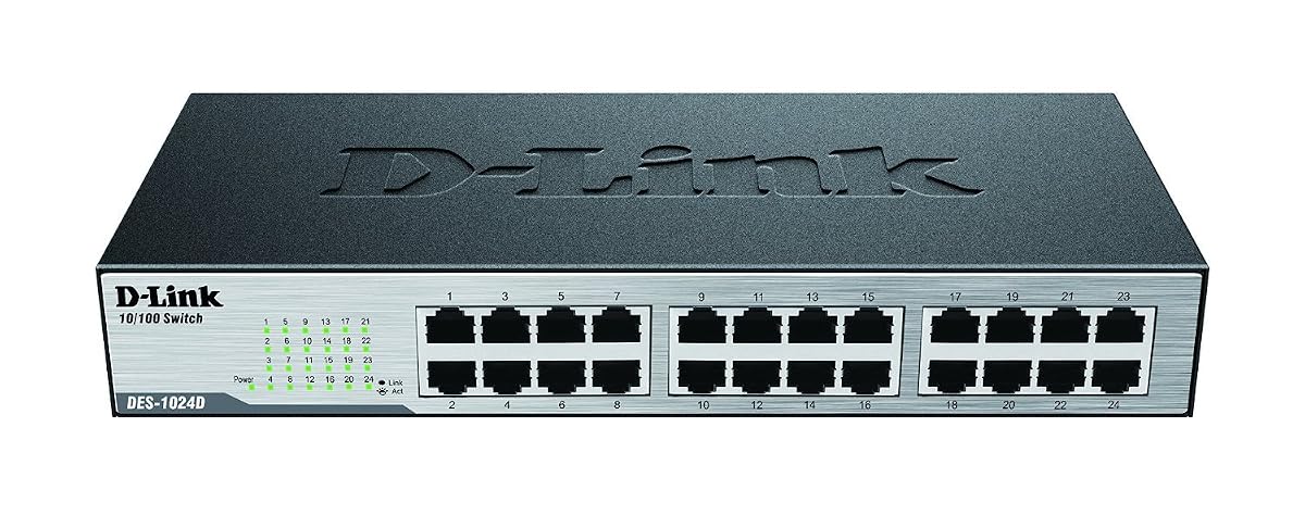 D-Link Business DES-1024D Switch 24-Port 10/100MBPS DKTP