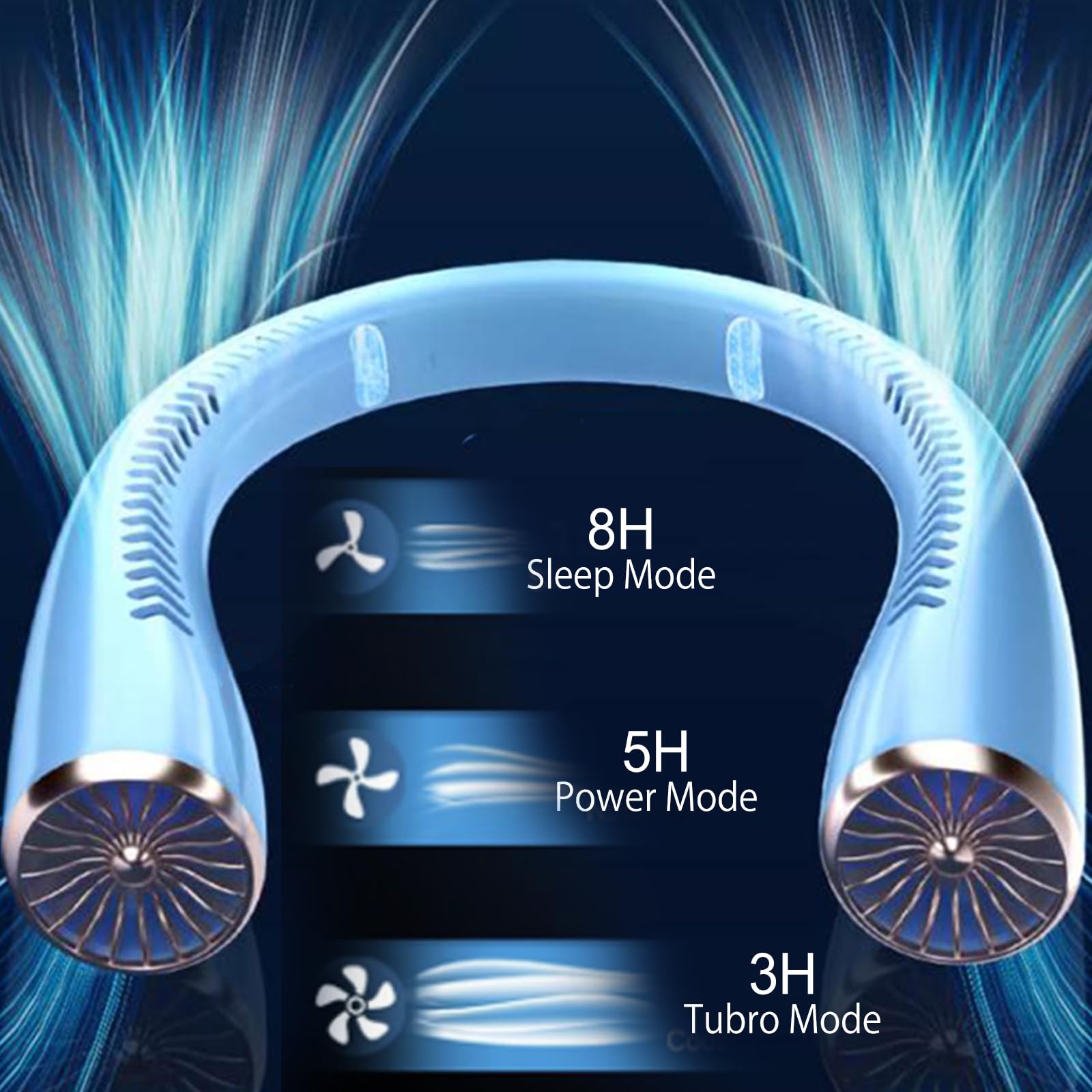 Amazon | 首掛け扇風機 ネッククーラー 一秒冷却【2024年新版＆冷感首