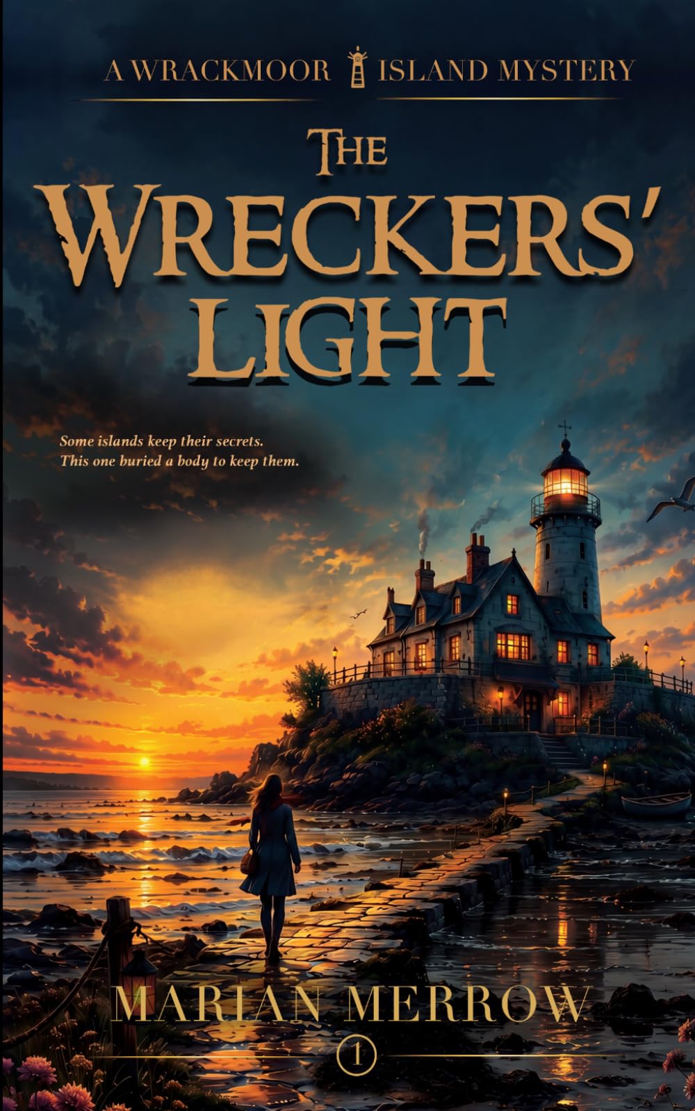 The Wreckers' Light: A Cozy English Island Mystery with a Female Sleuth (The Wrackmoor Mysteries)