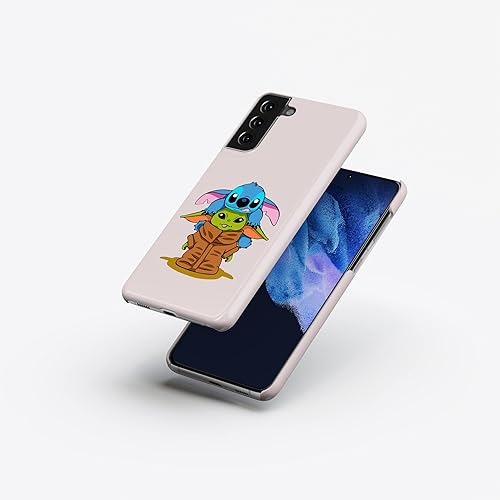 Miniatura 3 de Kawaii Star-Wars The Child Baby Yo-da GRO-gu - Linda funda rígida de plástico compatible con Samsung Galaxy S22+ de 6.6 pulgadas 2022 (puntadas)