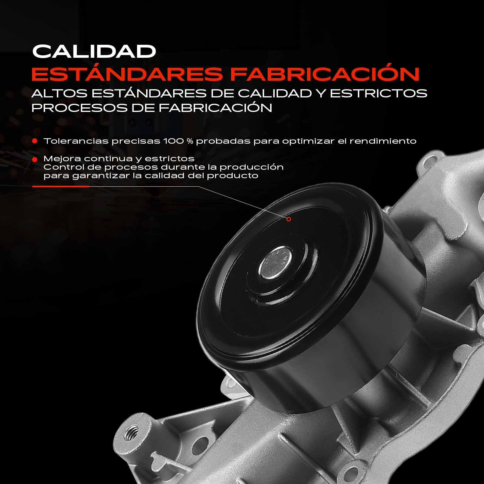 Frankberg Bomba de Agua Compatible con Clase C W202 W203 CL203 S202 S203, CLK C209, E W210 S210, G W461 1997-Hoy Reemplazo # 6112000201