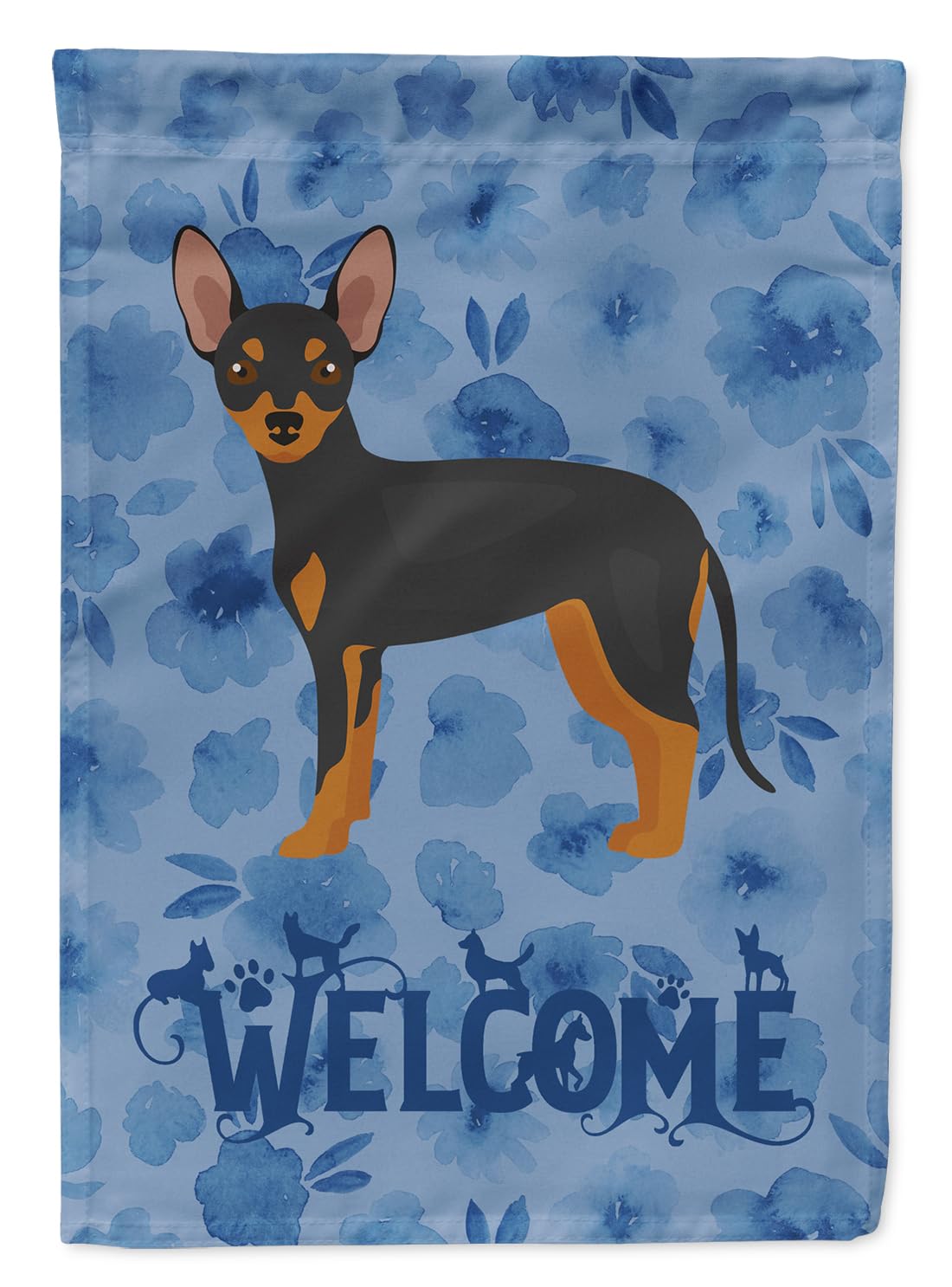 Drapeau Prague Ratter multicolore résistant aux UV Caroline's Treasures S