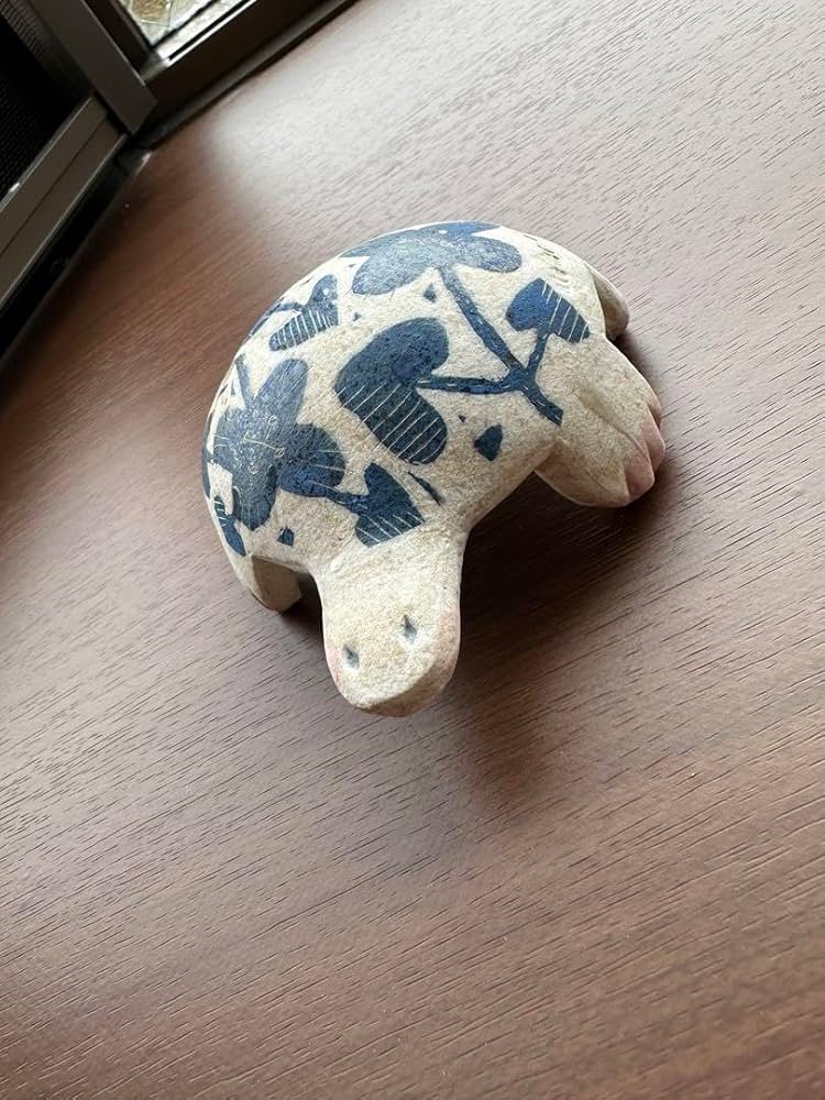 鹿児島睦さん お皿 カメ