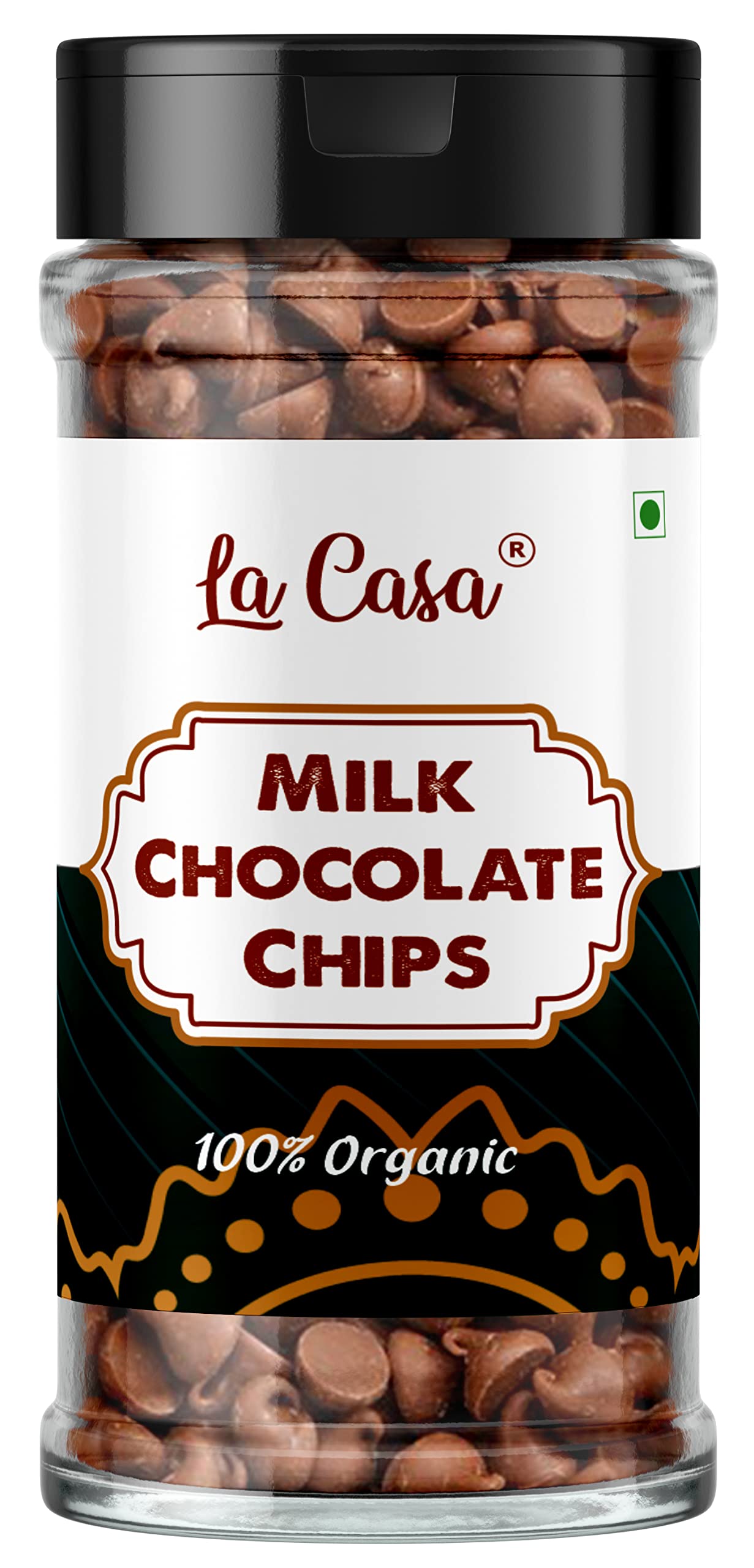 See full amazon price history chart for La Casa Premium Milk Chocolate Chips | Ideal for Baking & Garnishing | 100g | La Casa Premium Milk Chocolate Chips | Ideal for Baking & Garnishing | 100g | (B0CQ8PQVG2) Amazon Price History, Amazon Price Tracker