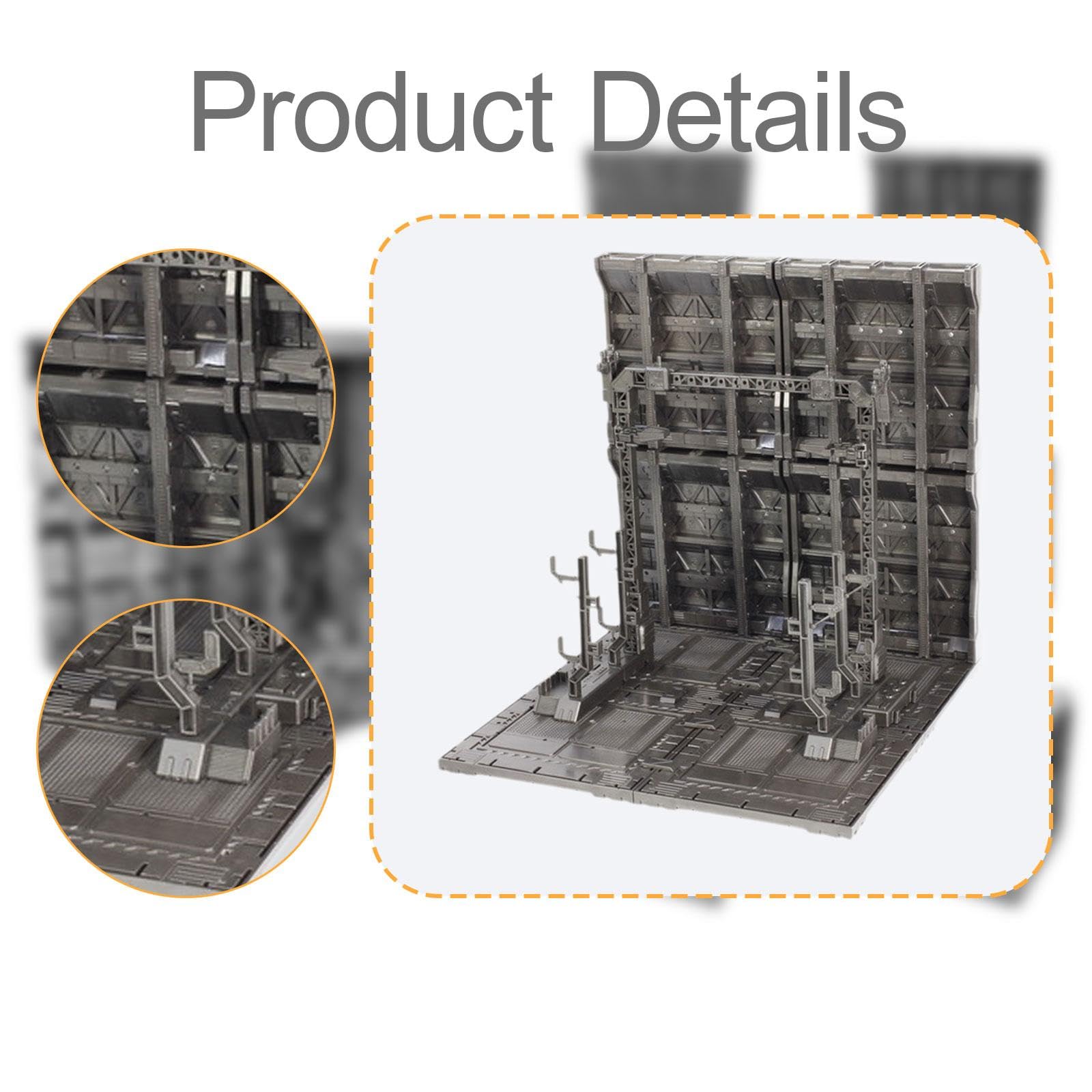 Base de Diorama para Figuritas, Fácil de Montar, Organizador para Maquetas, Soporte para Nido, Style F