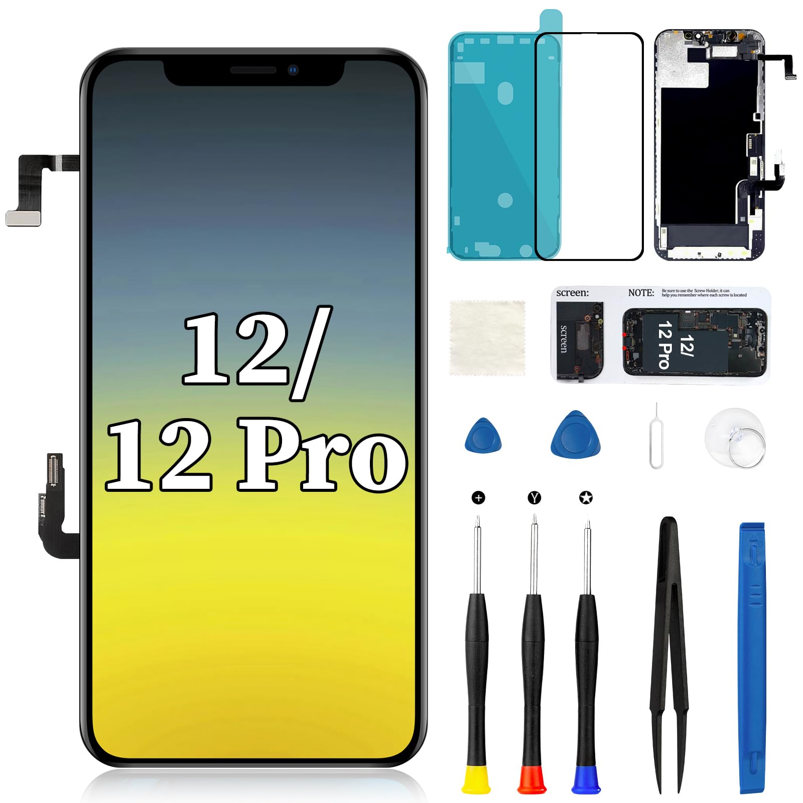 Amazon | iPhone 12/12 Pro スクリーン交換用 イヤーピース スピーカー