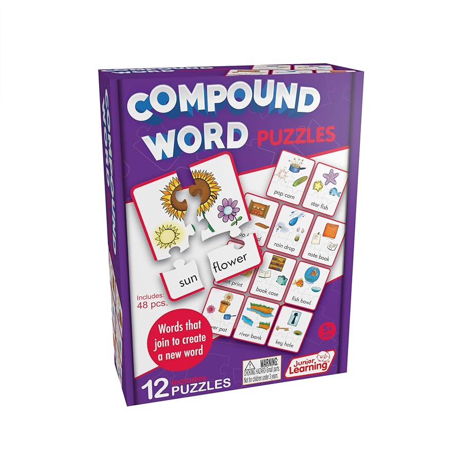Amazon.com: Junior Learning JL244 Compound Word Puzzles