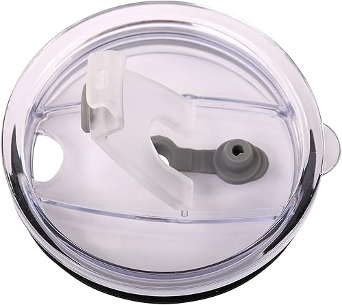 Tapa combinada de 30 onzas de repuesto para tazas al vacío, se adapta a Yeti Ozark Rocky Polar Drifter (1 tapa con pajilla)